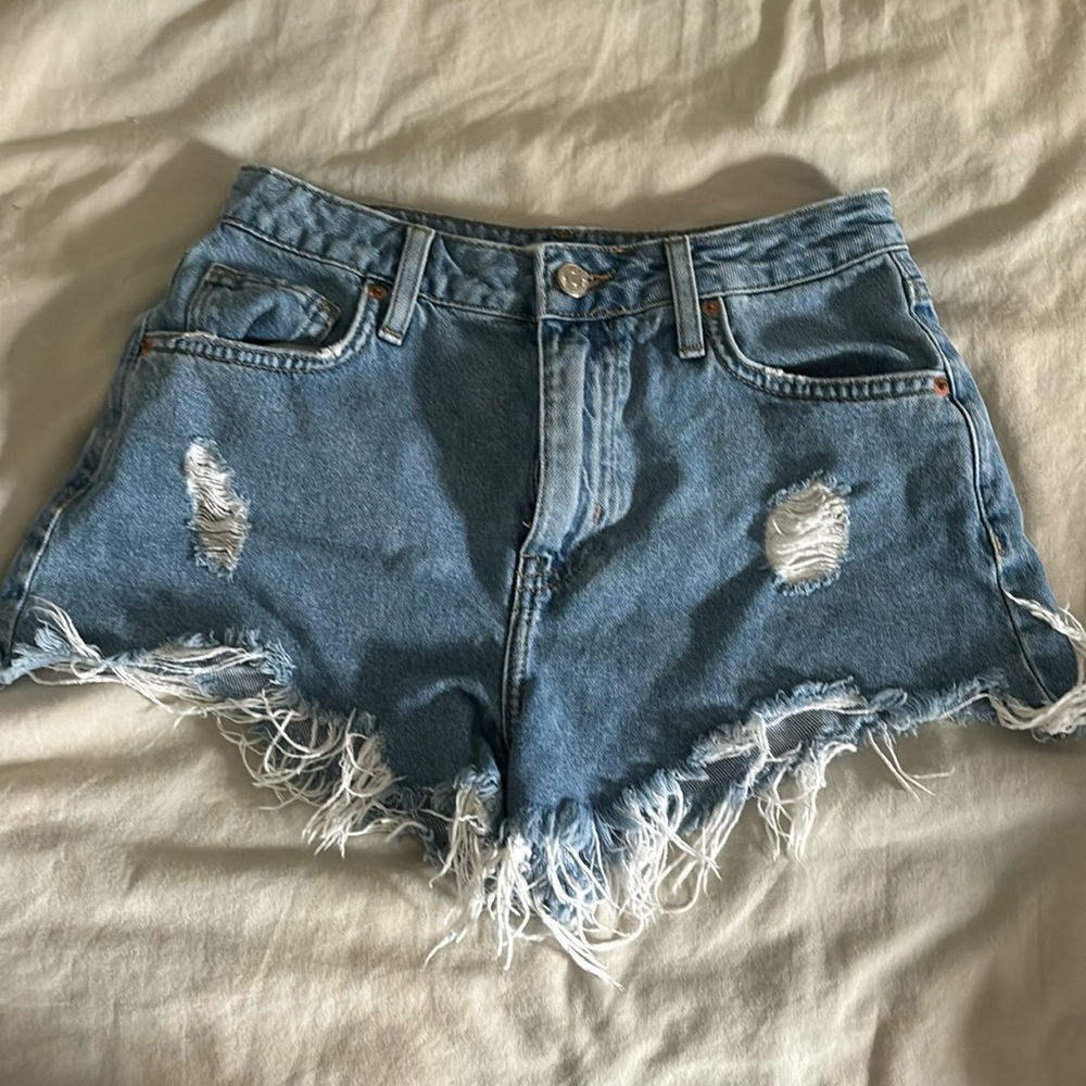Forever 21 Retro High Rise Denim Shorts